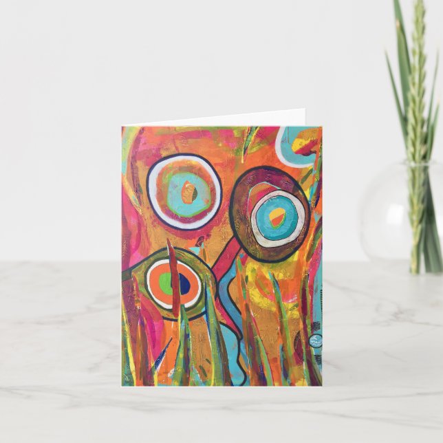 Relais-leere Notizkarte Karte (Vorderseite)