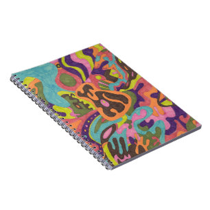 "Relase" Abstrakter Kunst Notizblock
