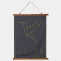 Relax Affirmation Plakat für Selbstversorgung und