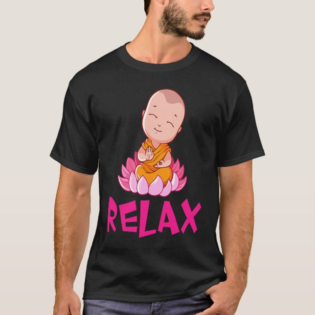 Relax baby buda T-Shirt (Vorderseite)