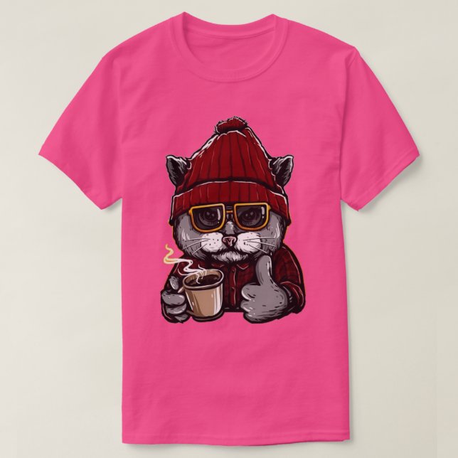Relax Cat T-Shirt (Design vorne)