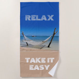 Relax - Einnehmen Strandtuch