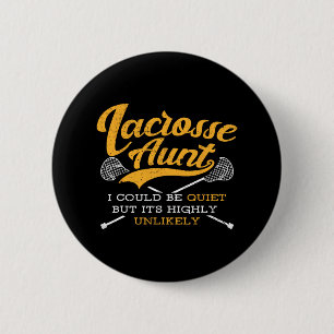 Relax I Liebe Lacrosse Tante Lax Sport Lover Match Button