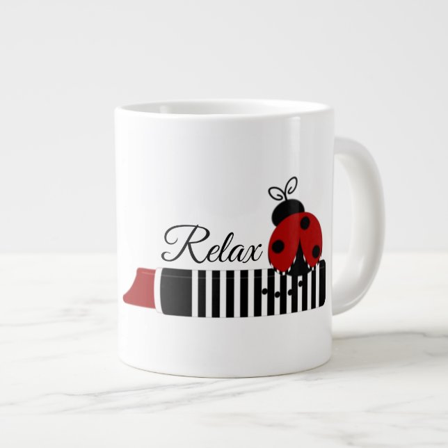 Relax- Jumbo-Tasse (Vorderseite Rechts)