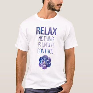 Relax Mindfulfulness Buddha Zitat T-Shirt