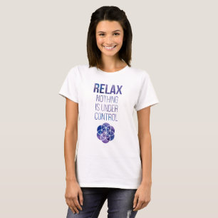 Relax Mindfulfulness Buddha Zitat T-Shirt