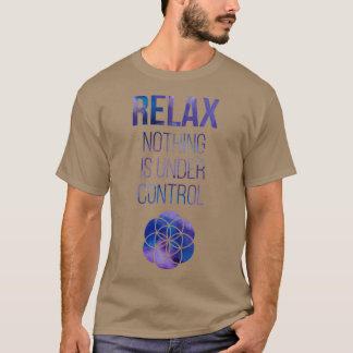 Relax Mindfulness Buddha Zitat T-Shirt