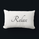 Relax Pillow Lendenkissen<br><div class="desc">Elegantes Lumbalkissen "Relax"</div>