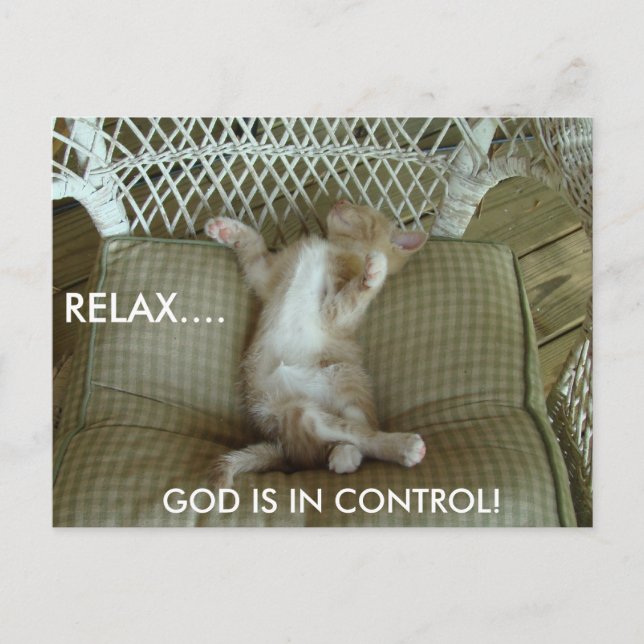 RELAX.. POSTKARTE (Vorderseite)