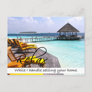 RELAX Real Anwesen Postkarte