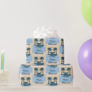 Relax Retirement Beach Hammock Geschenkpapier