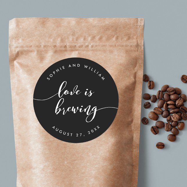 Relax Script-Liebe ist das Brennen von benutzerdef Runder Aufkleber (Von Creator hochgeladen)