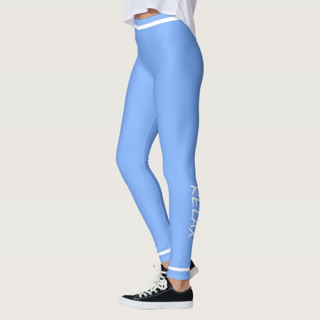 RELAX Sky Blue Leggings (Links)