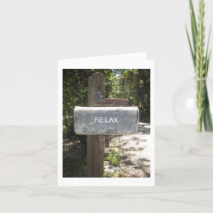 *RELAX* UND ***GENIESSEN*** IHR GEBURTSTAG KARTE