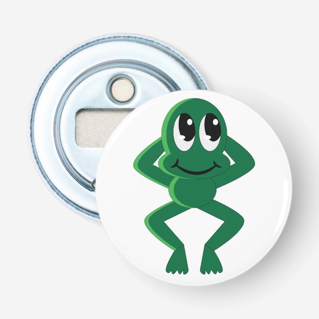 RELAXE FROG FLASCHENÖFFNER (Vorderseite)