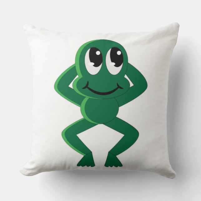 RELAXE FROG KISSEN (Vorderseite)