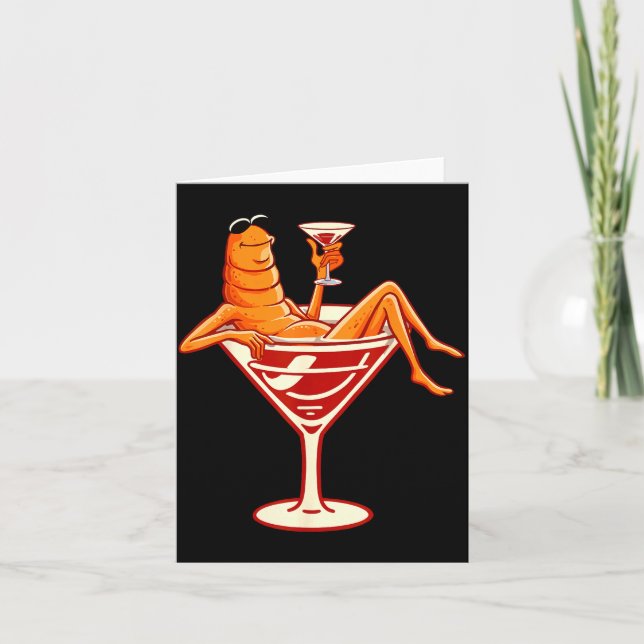 Relaxed Marcus The Worm Tail Funny Marcus The Worm Karte (Vorderseite)