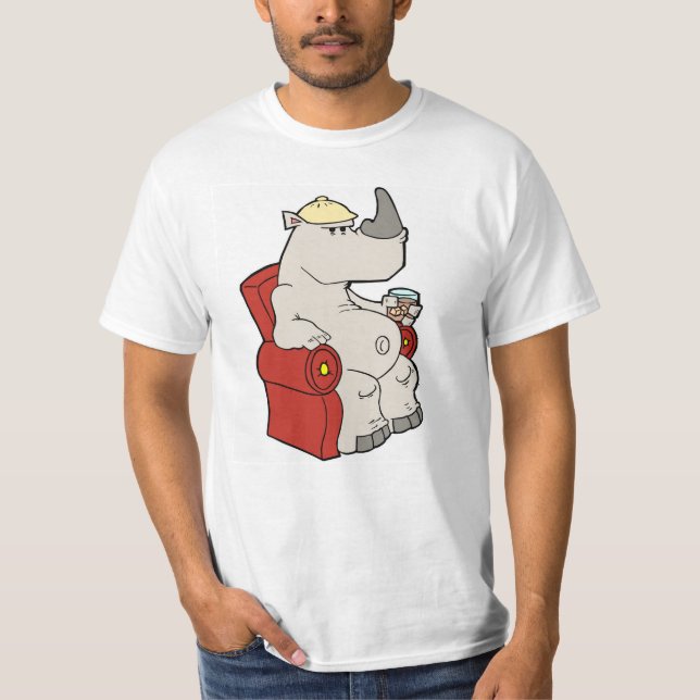 Relaxen Rhino T-Shirt (Vorderseite)