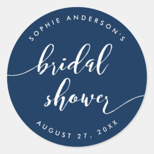 Relaxen Sie das Skript-Brautparty mit der benutzer Runder Aufkleber