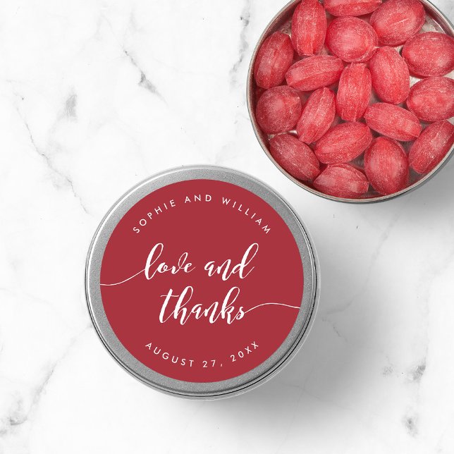 Relaxen Sie die Script-Liebe und nutzen Sie die be Runder Aufkleber (Von Creator hochgeladen)