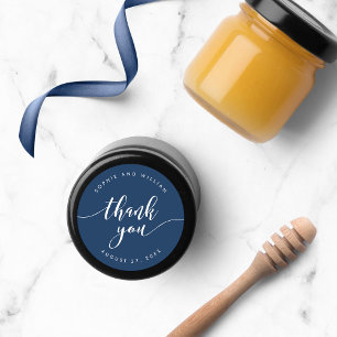 Relaxen Sie Skript dank bearbeitbarer Hintergrundf Runder Aufkleber