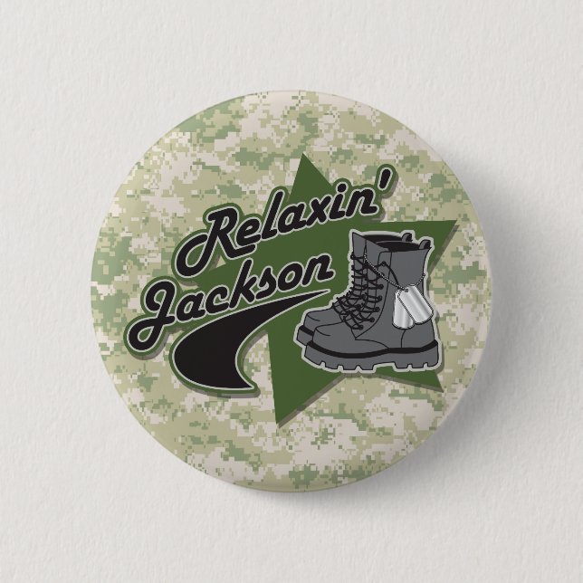 Relaxin Jackson Button (Vorderseite)