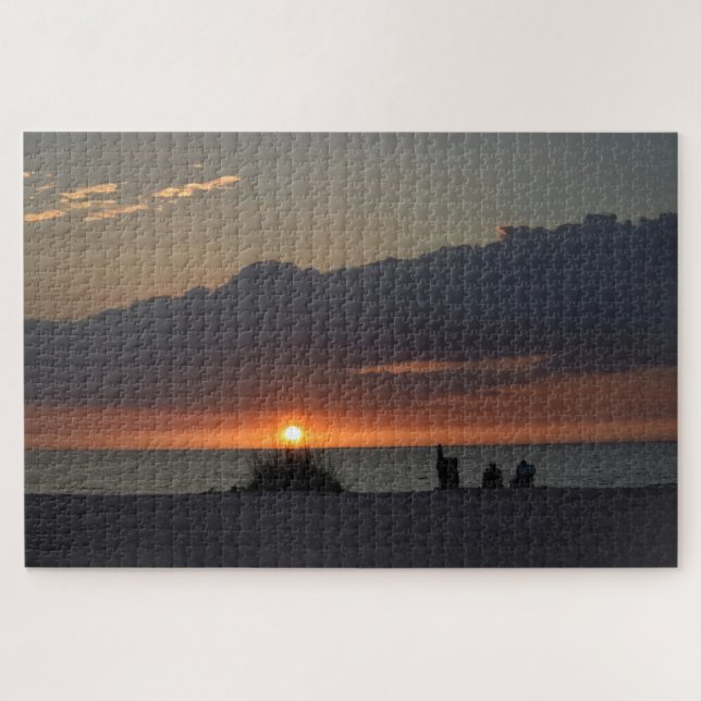 Relaxing Beach Sunset - 20x30 - 1014 Stk. Puzzle (Horizontal)