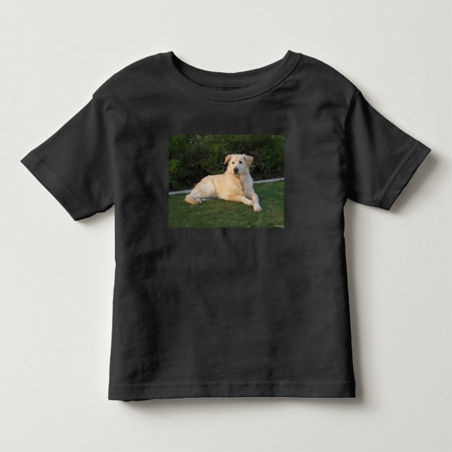 Relaxing Dog Kleinkind T-shirt (Vorderseite)