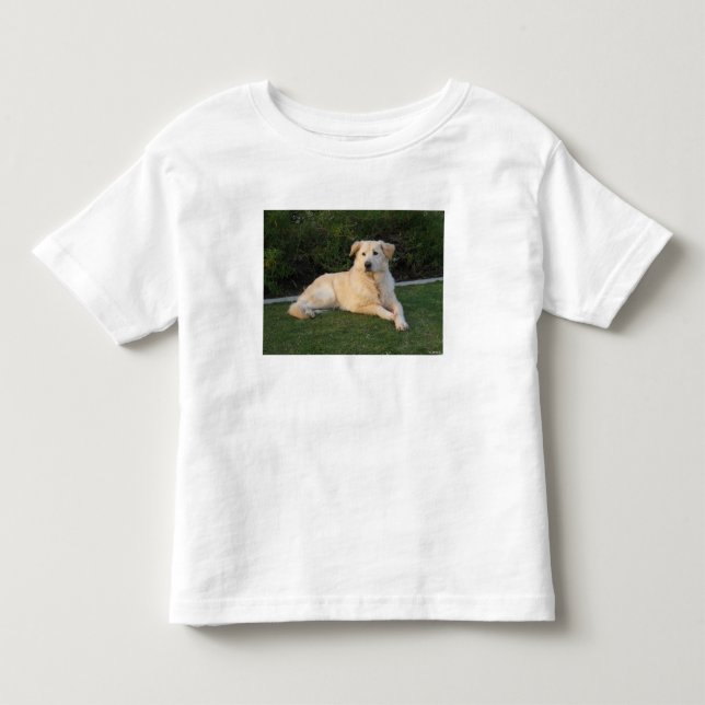 Relaxing Dog Kleinkind T-shirt (Vorderseite)