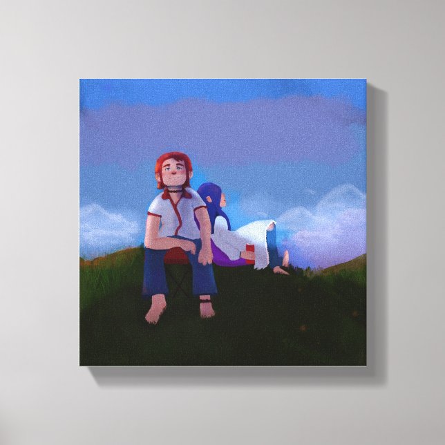 Relaxing Leinwanddruck (Vorderseite)