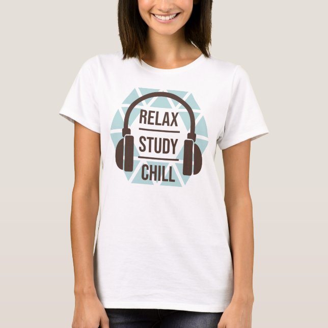 RELAXING STUDYING T-Shirt (Vorderseite)