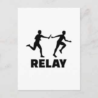 Relaxrennen Postkarte