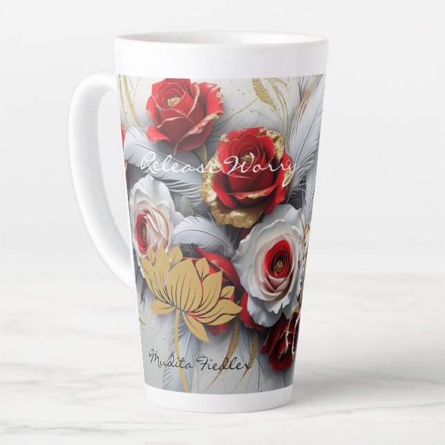 Release Worry-Latte Mug Milchtasse (Linke Ecke)