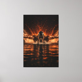 Relentless Flow – Butterfly Power Canvas Print Leinwanddruck