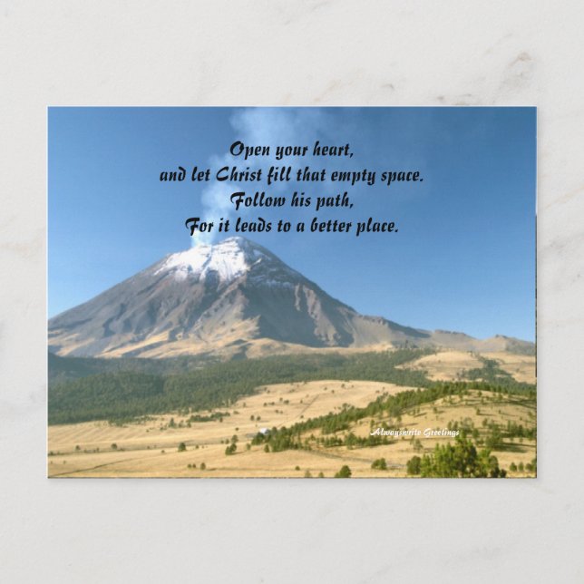 Relgiöse Postkarten (Vorderseite)