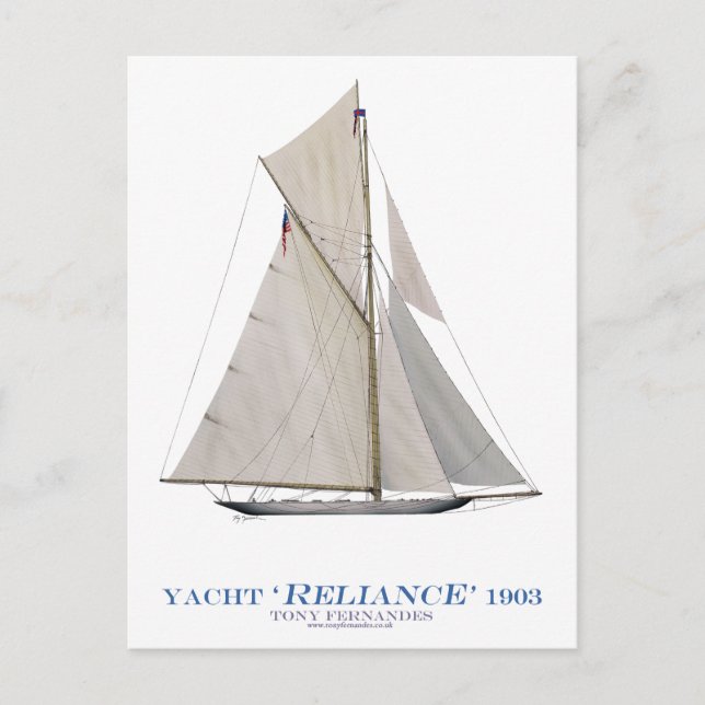 Reliance 1903 postkarte (Vorderseite)