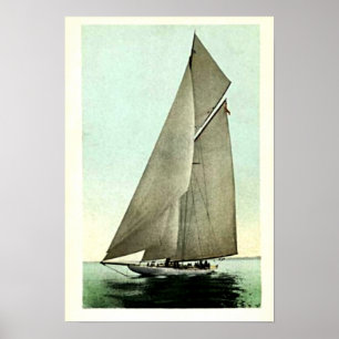 Reliance Yacht 1903 America's Cup Gewinner Poster