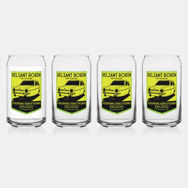 Reliant Robin Besitzerclub Dosenglas (Vorderseite)