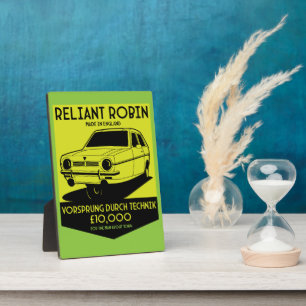 Reliant Robin Besitzerclub Fotoplatte