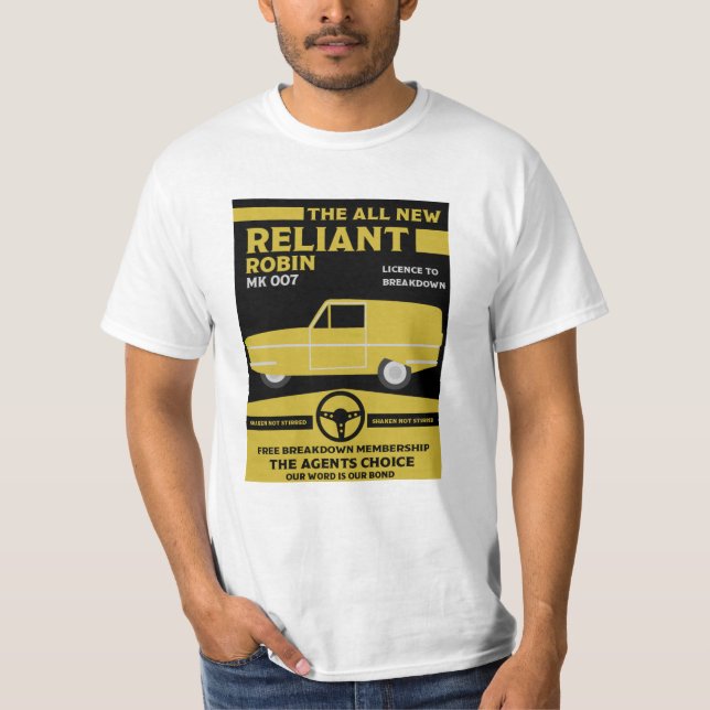 Reliant Robin Car T-Shirt (Vorderseite)