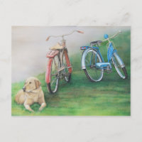 Relics Original Dog Postcard