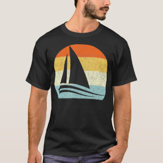 Relief boat Vintage Retro Throwback Vacation T-Shirt