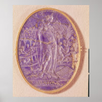 Relief, die eine Allegorie der Musik darstellt