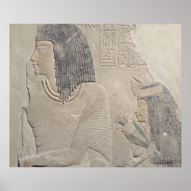 Relief mit Imenmes und Dejat Poster (Vorne)