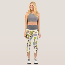 Reliefkreisel Capri Leggings