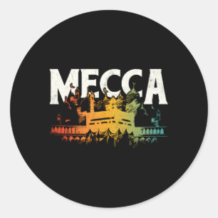 Religion Allah islamische Islams Abrahamic Mec Runder Aufkleber