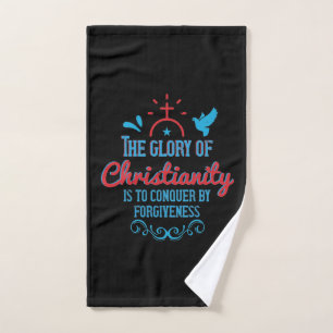 Religion - Der Ruhm des Christentums ist es zu ero Handtuch