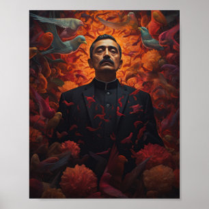 Religion Gift Mexiko Jesus Malverde Poster