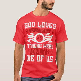 Religion Gott liebt jeden von uns T-Shirt
