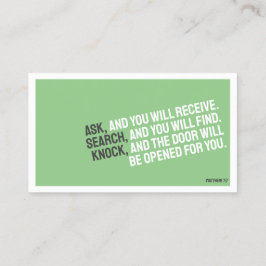 RELIGION Minimalistische Visitenkarte